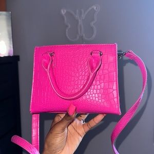 Pink Square Target Brand Purse